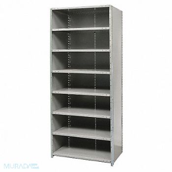 HALLOWELL Metal Shlvng Cap 800 lb 24inx84inx48in, 39K829