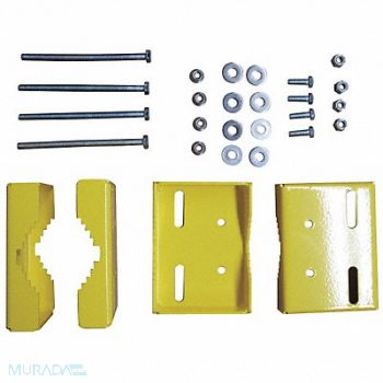 PS INDUSTRIES Mnt Brkt Pwdr Ct Large Pipe 2-4 in dia, 39L637