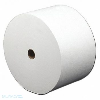 TOUGH GUY Dry Wipe Roll 9 x 15 White, 39M983