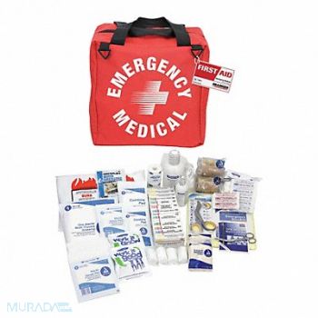 GRAINGER APPROVED Emergency Medical Kit 25 People, 39N793
