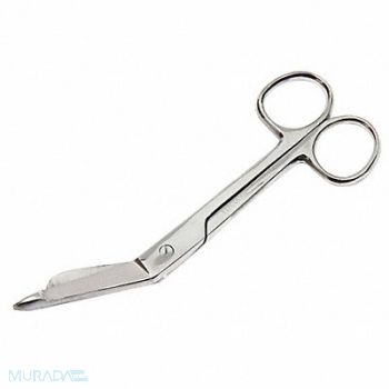 FIRST AID ONLY Scissors 5-1/2 in L Silver Pointed, 39P042