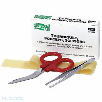 FIRST AID ONLY Rubber Tourniquet Combo Set, 39P056