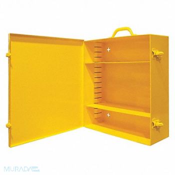 DURHAM MFG Spill Cabinet 16-1/4 H 15 L Yellow, 39P490