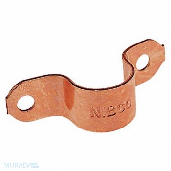 NIBCO Tube Strap Two-Hole Copper, 39R584
