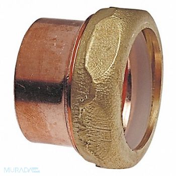 NIBCO Adapter Wrot Copper 1-1/2 x1-1/4 FTGxSJ, 39R691