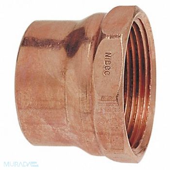 NIBCO Adapter Wrot Copper 2 Tube CxFNPT, 39R567