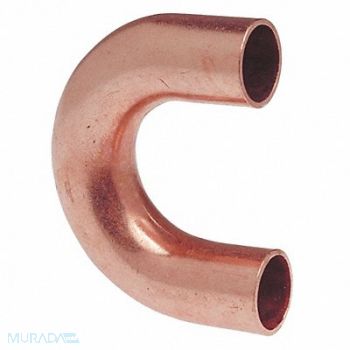 NIBCO Return Bend Wrot Copper 1/8 Tube CxC, 39R723
