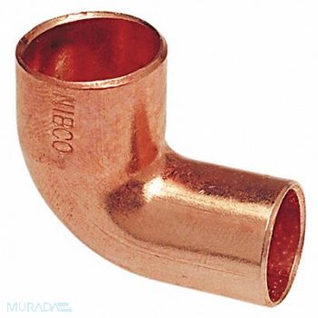 NIBCO Elbow 90 Deg Wrot Copper 4 Tube FTGxC, 39R704