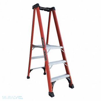 LOUISVILLE Platform Stepladder 2 ft 10 FGL 375 lb, 39RL19