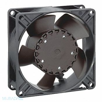 EBM-PAPST Axial Fan Square 92 mm H 63 CFM, 39RV72