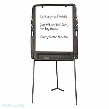 ICEBERG Dry Erase Board 34 x35 Portable/Carry, 39T703