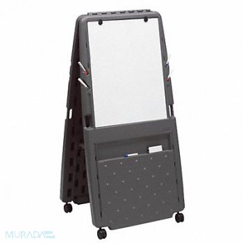 ICEBERG Dry Erase Board 34 x33 Mobile/Casters, 39T704
