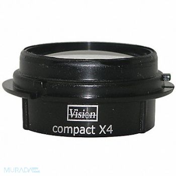 VISION ENGINEERING Objective Lens 4X Magnification, 39UD61
