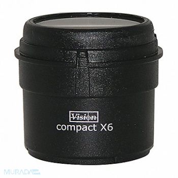 VISION ENGINEERING Objective Lens 6X Magnification, 39UD62