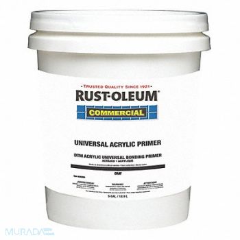 RUST-OLEUM Primer Gray Water Acrylic Copolymer 5gal, 39UL72