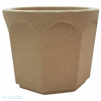 WAUSAU TILE Planter Round 30in.Lx30in.Wx24in.H, 39UM60