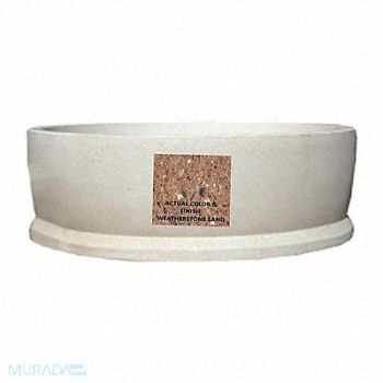 WAUSAU TILE Planter Round 72in.Lx72in.Wx24in.H, 39UN09
