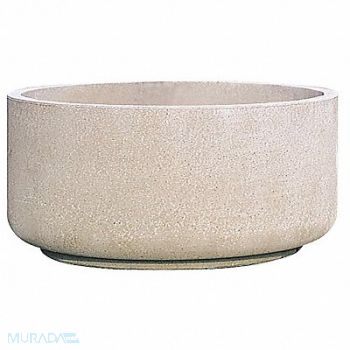 WAUSAU TILE Planter Round 72in.Lx72in.Wx36in.H, 39UN13