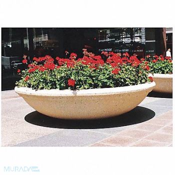 WAUSAU TILE Planter Round 72in.Lx72in.Wx18in.H, 39UN17
