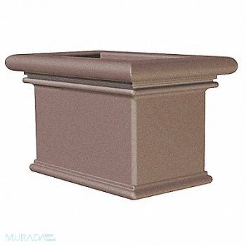 WAUSAU TILE Planter Rectangle 36in.Lx22in.Wx24in.H, 39UN42