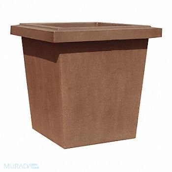 WAUSAU TILE Planter Square 36in.Lx36in.Wx36in.H, 39UN45