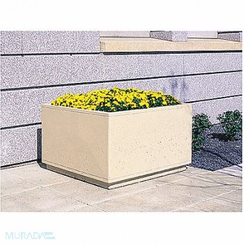 WAUSAU TILE Planter Square 72in.Lx72in.W 36in.H, 39UN53