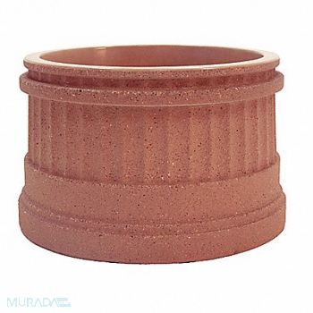 WAUSAU TILE Planter Round 36in.Lx36in.Wx24in.H, 39UN63
