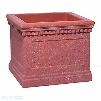 WAUSAU TILE Planter Square 36in.Lx36in.Wx30in.H, 39UN70