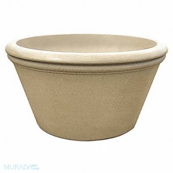 WAUSAU TILE Planter Round 60in.Lx60in.Wx38in.H, 39UN81