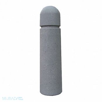 WAUSAU TILE Bollard Round 14in.Lx14in.Wx52-1/2in.H, 39UP65