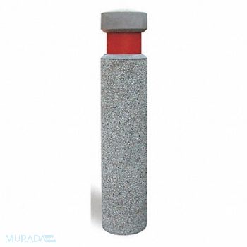 WAUSAU TILE Bollard Round 12in.Lx12in.Wx42in.H, 39UP94