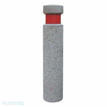 WAUSAU TILE Bollard Round 12in.Lx12in.Wx60in.H, 39UP95