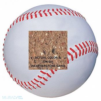 WAUSAU TILE Bollard Baseball 24in.Lx24in.Wx24in.H, 39UR12
