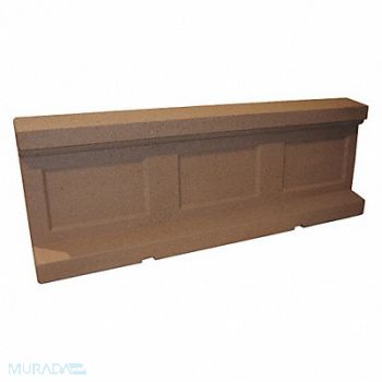 WAUSAU TILE Barrier Rectangle 96in.Lx24in.Wx35in.H, 39UR33