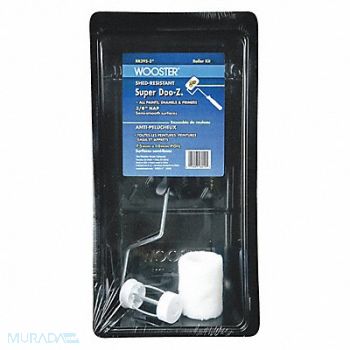 WOOSTER Trim Paint Roller Kit 3 L 3/8 Nap, 39UT95