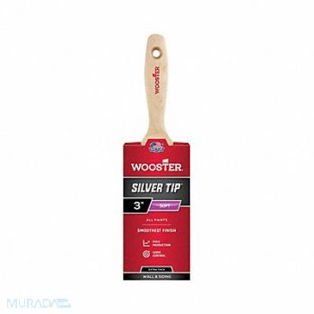 WOOSTER Paint Brush 3 in Wall Polyester Soft, 39UT97