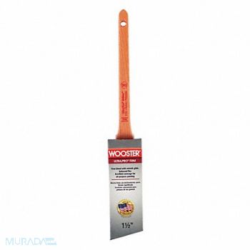 WOOSTER Brush 1.5 Angle Sash PET/Nylon 2 3/16 L, 39UU13