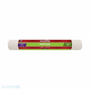 WOOSTER Roller Cover 18 L 5/16 Nap Microfiber, 39UU21