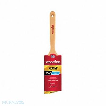 WOOSTER Paint Brush 2 1/2 in Flat Sash Synthetic, 39UU24