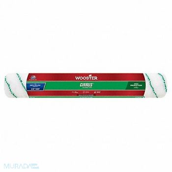 WOOSTER Roller Cover 18 L 1/2 Nap Polyamide, 39UU50