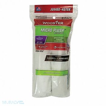 WOOSTER Mini Rollers 6 1/2 L 5/16 Nap PK2, 39UU52