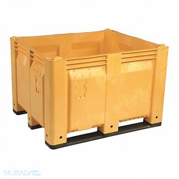 DECADE PRODUCTS J2328 Bulk Container Yellow Solid 40 in, 39UV35