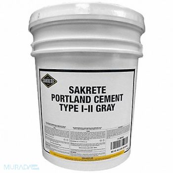 SAKRETE Cement Pail 46.2 lb Type I-II, 39UV53
