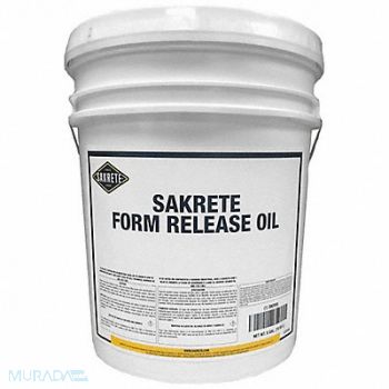SAKRETE Form Release Oil Pail White 5 gal, 39UV55