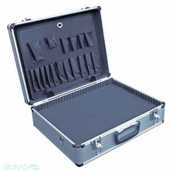 VESTIL Protective Case 3 5/8 in Recessed Silver, 39UW13