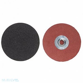 NORTON J4665 Quick-Change Sand Disc 3 in Dia TS PK50, 39UW48