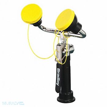 BRADLEY Dual Head Drench Hose 1/2 NPT Inlet, 39W316