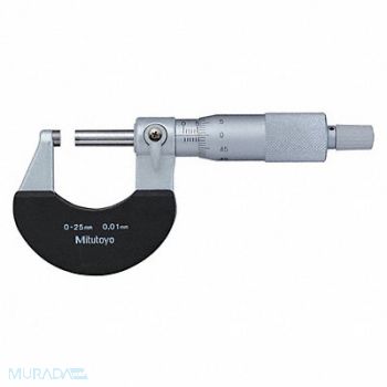 MITUTOYO Micrometer 0-25Mm, 39W981