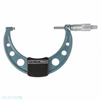 MITUTOYO 100-125/.01Mm Outside Mic Ratchet, 39W994