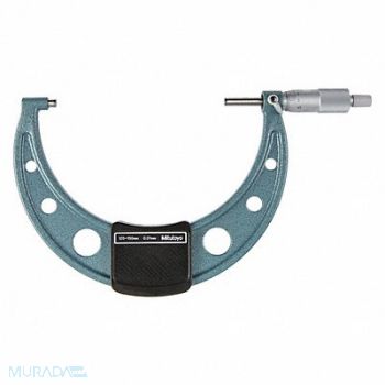 MITUTOYO 125-150/.01Mm Outside Mic Ratchet, 39W995